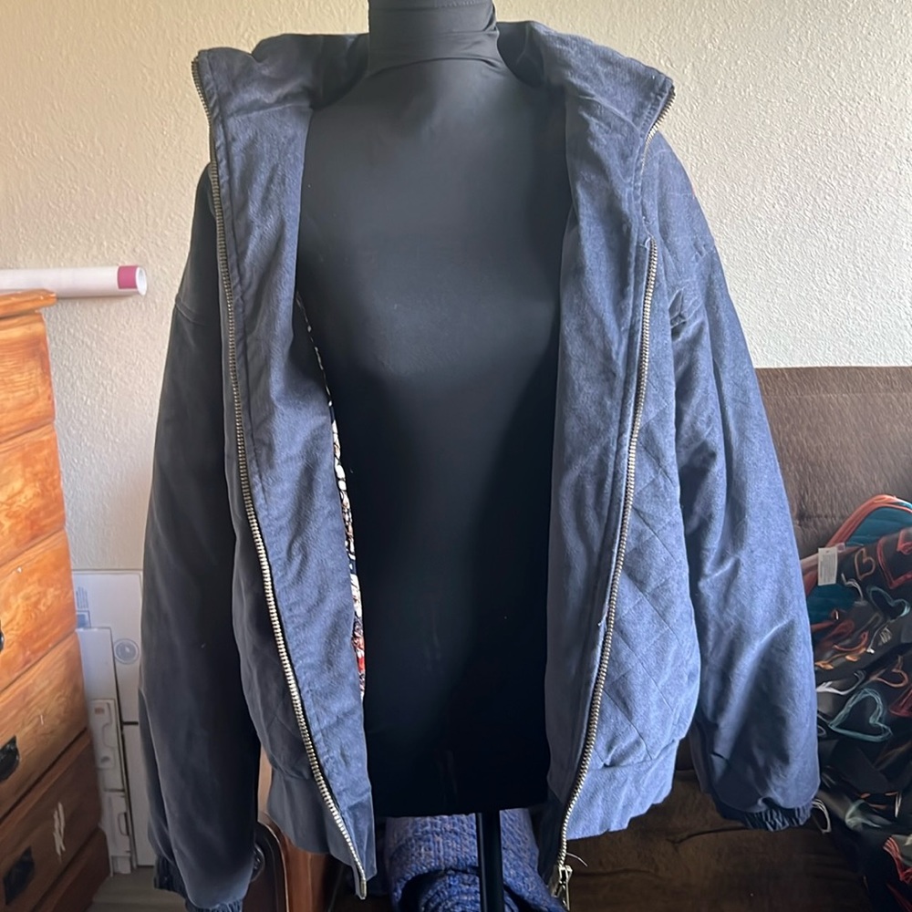 NWT navy bomber jacket